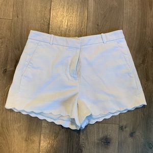 J. Crew white shorts